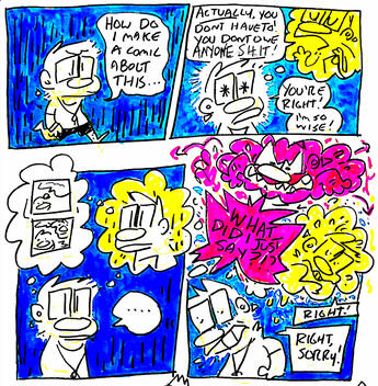 untitled, markers, 2017